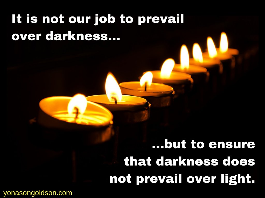 yonasongoldson's tweet image. The season of #Chanukah always arrives when the days are shortest and coldest.

The deeper the darkness, the more difference a little light can make.

#ethics #ethicalmindset #ethicalleadership #LeadershipMatters #leadership