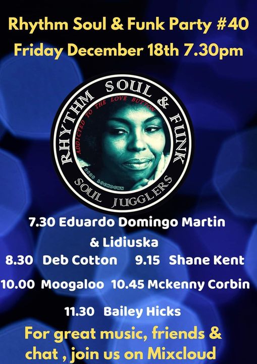 AtlanticSoulCo1's tweet photo. RSF Friday night @ #mixcloud live 7.30 to late #originalvinyl #funk #soul from Barcelona, UK &amp; the USA  https://t.co/zNZ0hvDGif https://t.co/1bpJm1ppB3