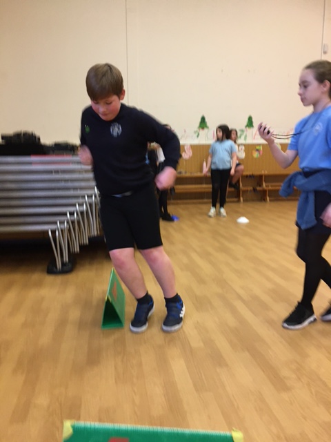 PEHolyTrinity's tweet image. Year 6 have have been developing throwing, jumping and fitness skills this term.  They utilised them last week when they took part in a virtual sportshall pentathlon organised by @somschoolgames The sports leaders did a great job running and scoring the events. Results to follow!