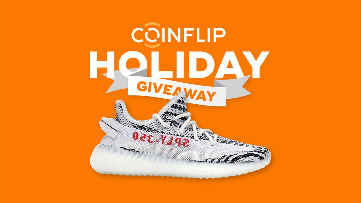 CoinFlip's tweet image. For Day 2 of #12DaysofCoinFlip we’re giving away a pair of Yeezys PLUS $200 in any #crypto of your choice. 

Who do you think needs a pair of #yeezys? Tag them below. 👀👇

Enter here for a chance to win: 
gleam.io/tm0Pw/day-2-ad…
#Yeezy #Giveaway
