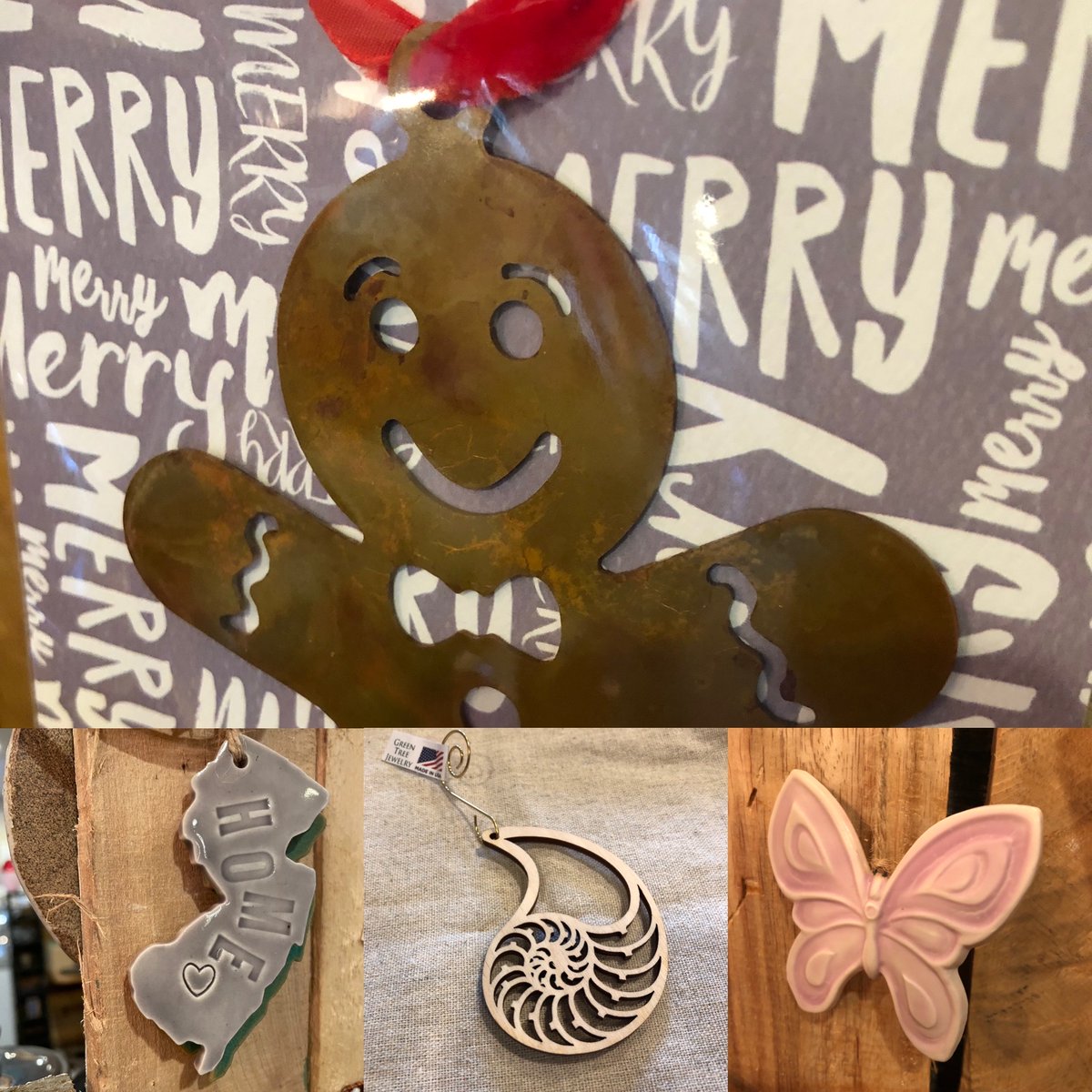 TheStation10's tweet photo. Looking for an ornament? Check out our gift store. #buylocal #shopmerchantville #shopsmall #handmade #ornaments #stationcoffee https://t.co/hiqwB2gZ6Y