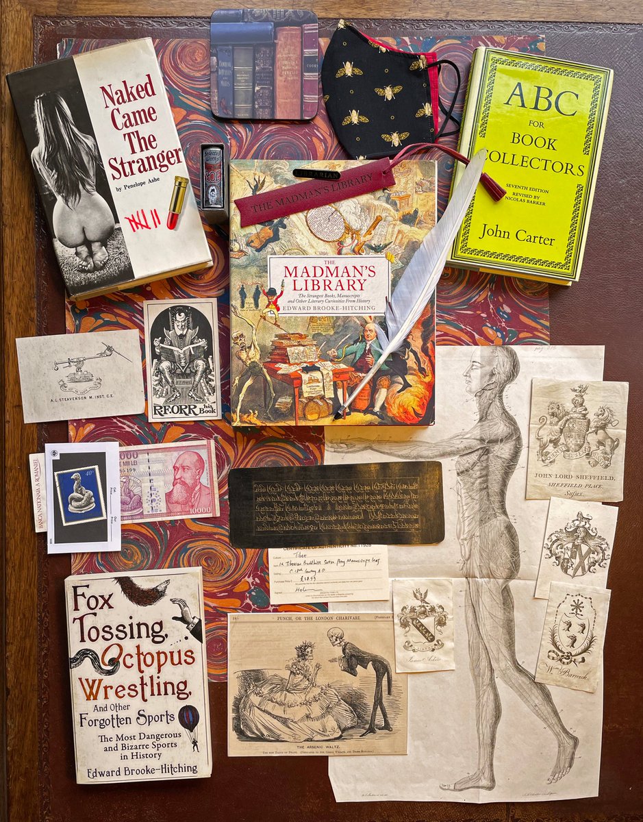 To celebrate The Madman's Library named @thesundaytimes Literary Book of the Year, #win a signed, fully loaded "Loot Copy" of the book worth £400! To enter, RT and follow <a href="/foxtosser/">Edward Brooke-Hitching</a>. 1 winner will be picked at random. #Giveaway closes midnight 17/12/20. #Competition open to all!