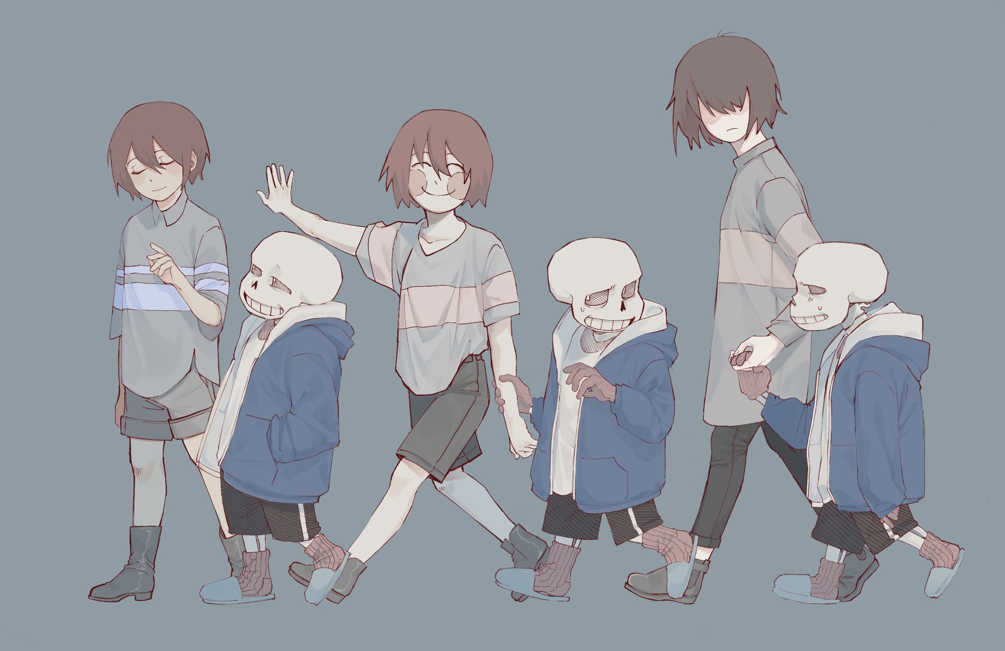Undertale Чара и Санс