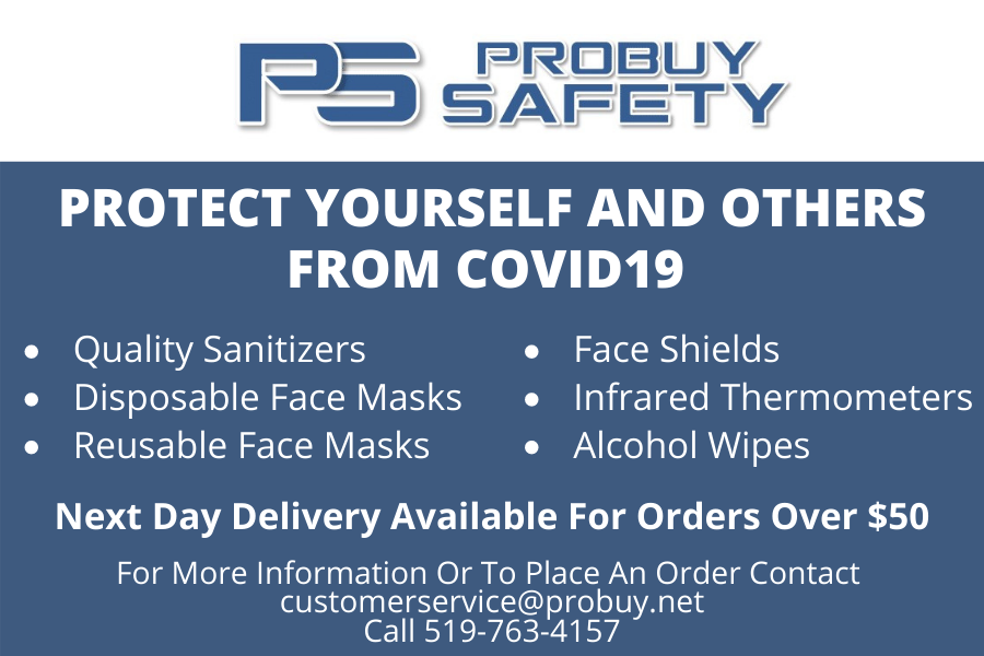 Next Day Delivery available on orders over $50! #COVID19 PPE at great prices, call 519-763-4157 #StayProtected