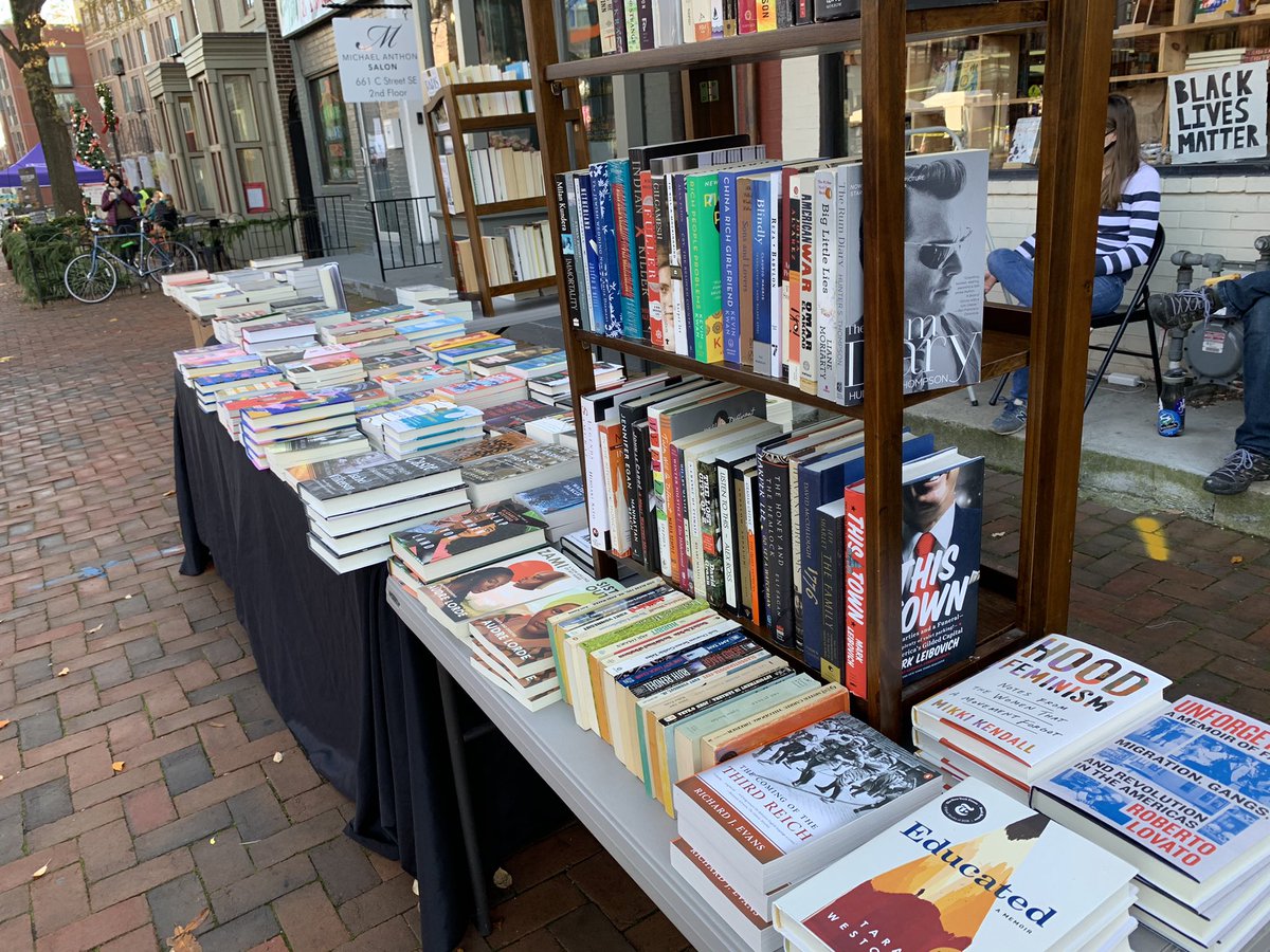 EasternMarketMS's tweet photo. Every Monday is #CyberMonday along @EasternMarketMS & this week we're featuring @chbooksdc. So many options: #online #ordering, #mystery #grabbags, #giftcards, #sidewalk #sales & in-store by #appointment. #ShopSmall #ShopLocal #MakeYourList https://t.co/SiFIloh33Y @SmallBizDC https://t.co/UTKV7wCOR9
