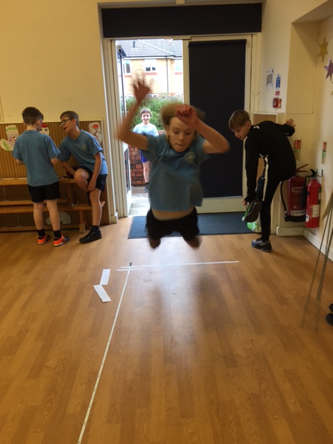 PEHolyTrinity's tweet image. Year 6 have have been developing throwing, jumping and fitness skills this term.  They utilised them last week when they took part in a virtual sportshall pentathlon organised by @somschoolgames The sports leaders did a great job running and scoring the events. Results to follow!
