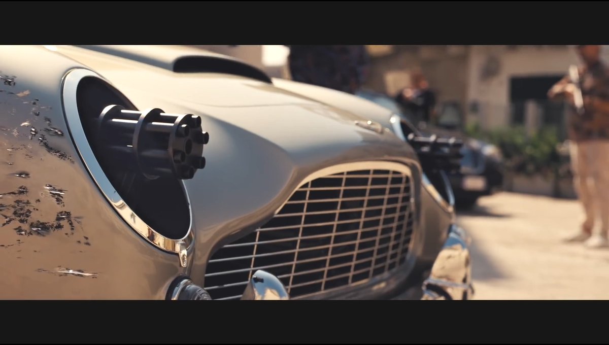 The "now with miniguns" DB5 is back in No Time To Die but at least it can't get any more complicated...
