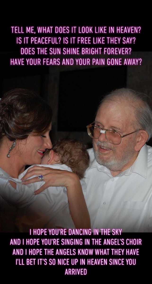 I love you more than words could ever say.  Thank you Daddy for EVERY SINGLE DAY❤️❤️❤️