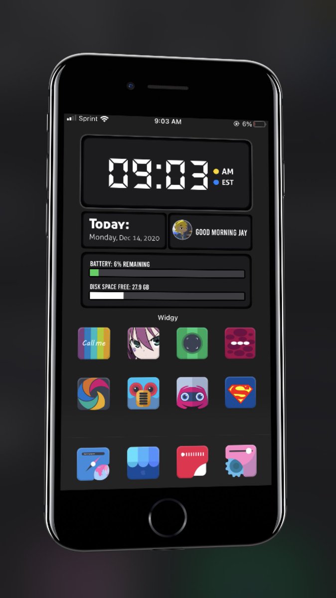 0gJay1's tweet photo. Good morning,
Widgy by me
#Chuwill by @Payrun76
#nojailbreak #ios14homescreen https://t.co/2cWryDqujq
