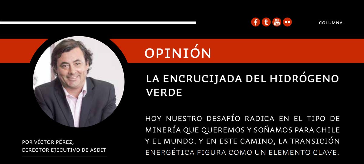 ¿Cuál es la verdadera encrucijada del #hidrogenoverde? No te pierdas esta interesante columna de opinión de nuestro director ejecutivo acá: asdit.cl/la-encrucijada…