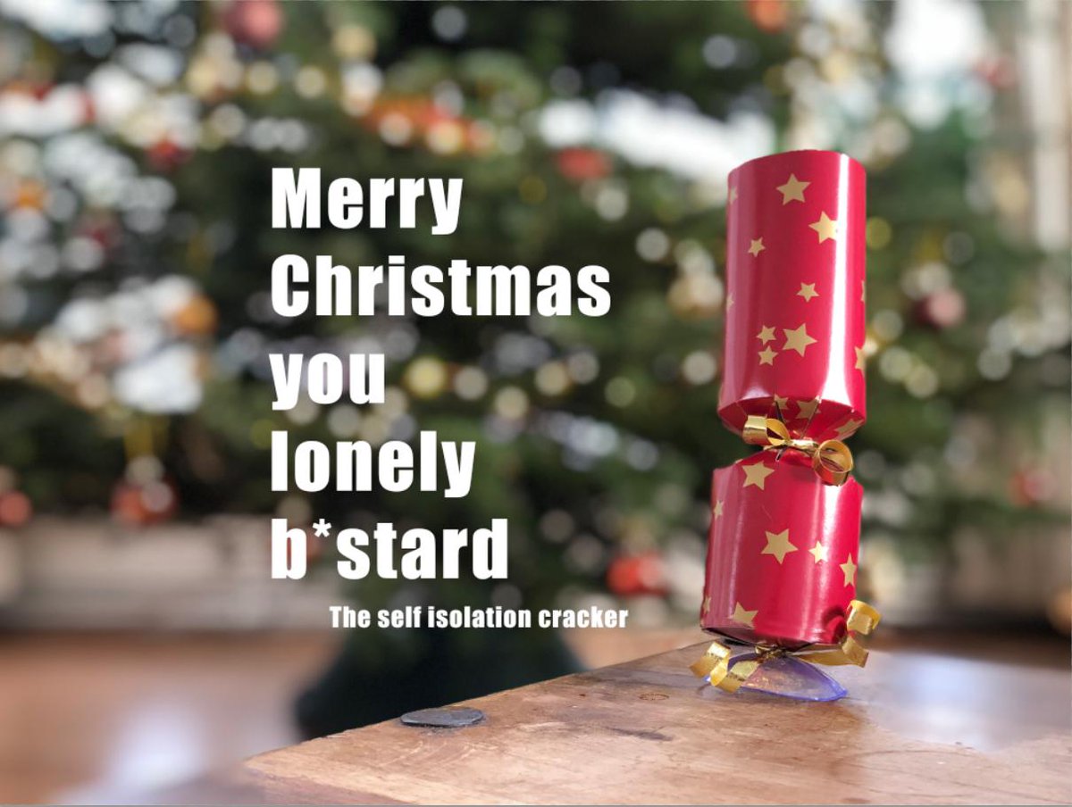 2020 has sucked!

So <a href="/florazemanova/">flora zemanova</a> and I made a Christmas cracker that sucks just as much.

Introducing THE SELF ISOLATION CRACKER.

Can you guess what's inside?

#christmas #2020 #marketing #advertising