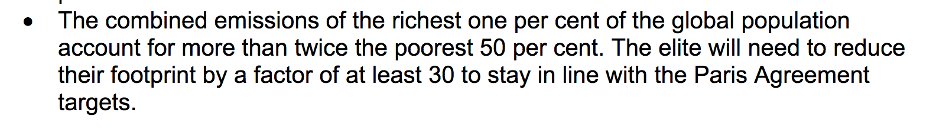 6. Offshoring contributes income inequality, which contributes to climate change, as per latest  #EmissionsGapReport: