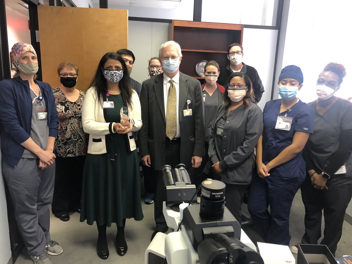 drjainsp's tweet photo. Humbled! Couldn’t have been possible without the hard-work and dedication of the Molecular Pathology Laboratory team! Thank you UMMC @UMMC_Pathology @TimAllenMDJD @UMMCnews https://t.co/6KTWg4kYN8