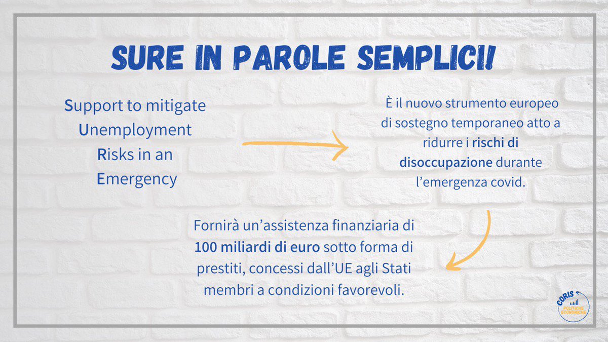 peconomiche's tweet photo. 📌#SURE è un innovativo strumento europeo pensato per proteggere i posti di #lavoro e limitare la #disoccupazione durante l’#emergenzasanitaria

💡noi te lo spieghiamo #inparolesemplici! 

#smm20 #Economia #Governo #COVID19 #CorisSapienza #PASocial #politicheeconomiche  #SURE https://t.co/0mMgva3VD3
