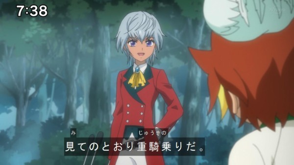 やすら On Twitter 遊戯王の記念すべき1000話目は大分カオスだなぁ 新キャラの男装の麗人は馬じゃなくて重機乗ってるし ヒロインの憧れの人はカツオ抱えてたわw