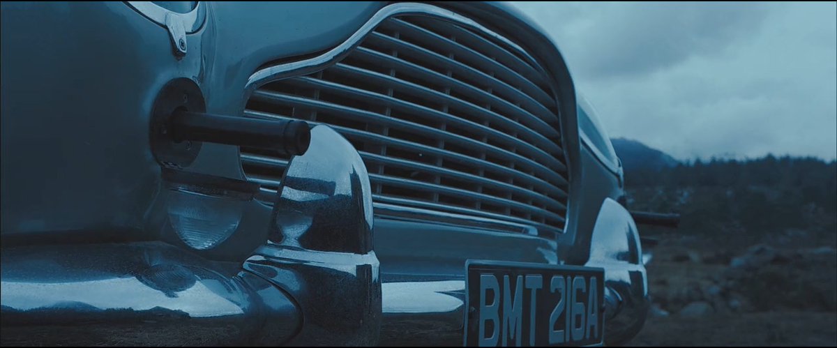 So then Skyfall... and what exactly is going on here? Bond says it's not a 'company car' but can it really be his if it's modded with guns and ejector seats and, what, MI6 didn't want it back after Bond 'died' ? why is left it in a Deptford underpass who is accountable--