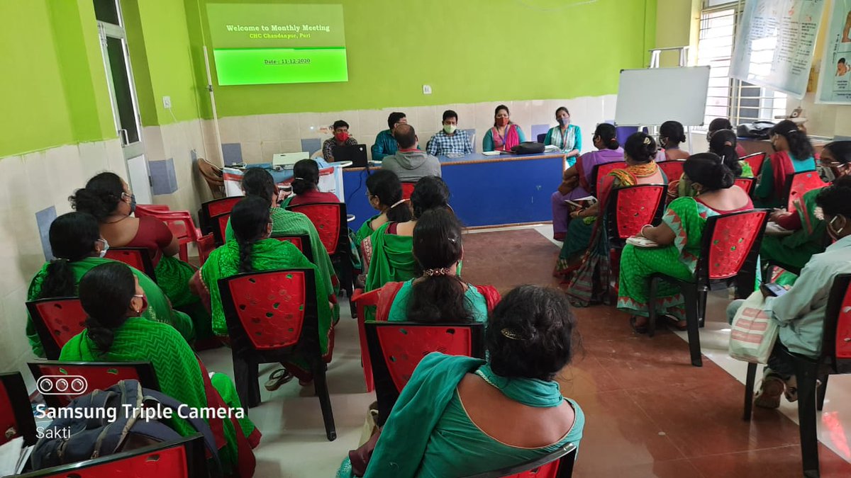 SanjuktaMishra8's tweet photo. Review Meeting at CHC Chandanpur, Puri #Review #Healthprogrammes #validation #ANM #HCPs @HFWOdisha #Odishafightscovid19 https://t.co/zvvldjBVIh