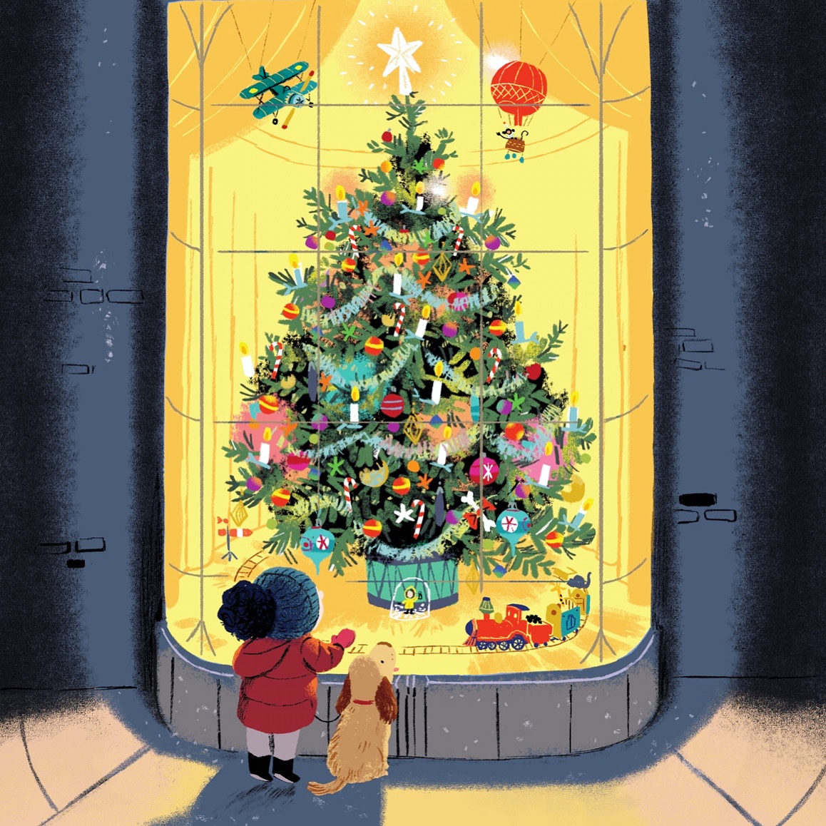 Benji_Davies's tweet photo. The tree is up! Sending everyone who needs it (everyone) my best Christmas wishes and a virtual hug X
#TheSnowflake https://t.co/h1H50dfSQY