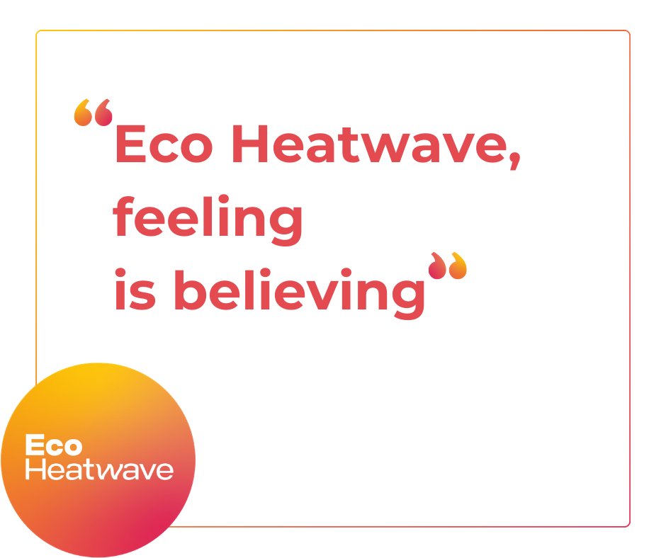 Expect a warm welcome at our amazing immersive showroom.  Experience the unique feeling of infrared heating.  Book your appointment now! ecoheatwave.com  #moneysaving #lowmaintenanceheating