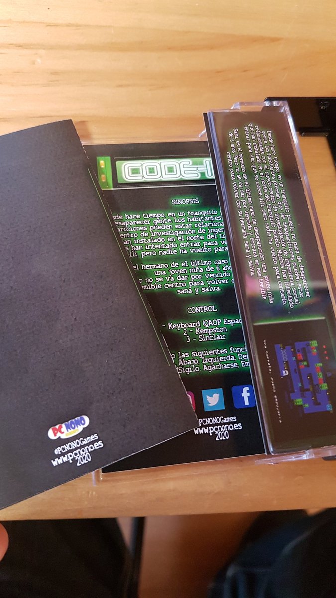PCNONOGames's tweet photo. SOLO QUEDAN 3!!! De la edición limitada del gran #CODE112 5° y 6° en el prestigioso consurso #YandexRetroBattle2020 y te vas a quedar sin ella??? 😱 CORRE A PERDIRLA en nuestra web https://t.co/ZjjJAORekX @endaraues @MrRancio1 @sergio_thepope @tbrazil_speccy @mundospectrum https://t.co/Fhi5HGu6Km