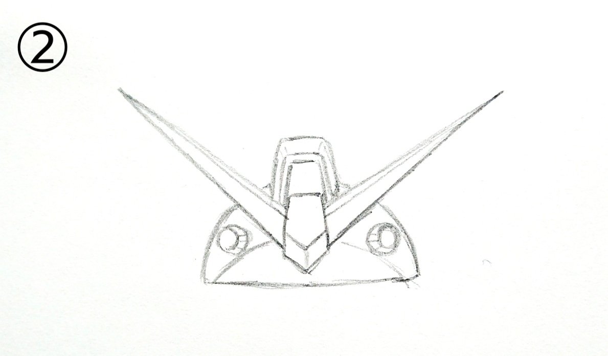 ヘイカ それじゃあ早速ガンダム絵描き歌いってみようか ブーメラン1本飛んできた 不思議な帽子にくっついた 帽子にパーツを追加して あっという間にガンダムだ お好みでディテールとか形状を調整すると更にカッコよくなると思います 機動戦士