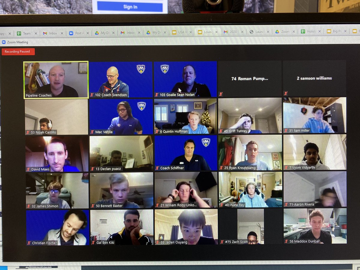 The Central Zone was well represented with athletes at the first ever VIRTUAL Holiday Camp - but we were super fortunate to have our Development Boys Head Coach David Maes helping to lead breakout rooms with athletes!

Great work Coach Maes!!