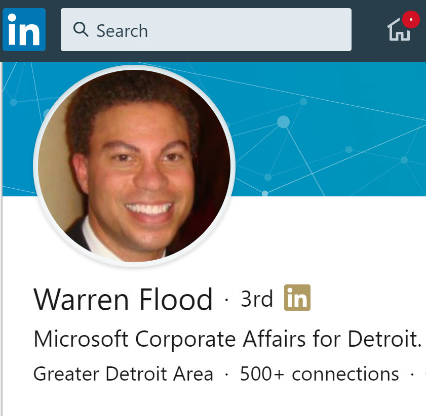 4. Interesting that Warren Flood also works for Microsoft Pro Services, and he was intimately involved in the 2016 DNC Microsoft GRU "Hack". Flood and his wife were instrumental in the Dominion Voting Machine purchases in Wayne County, Michigan and the State of Georgia,