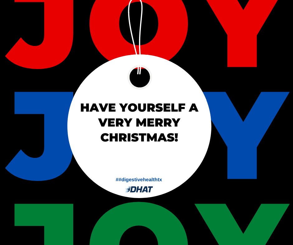 Day 25 | #31DaysOfJoy Challenge!

December 25th: Have yourself a very merry Christmas!

dhat.com | #DigestiveHealthTX