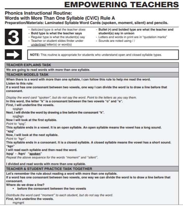 liv2learn's tweet photo. Check out these instructional routines for syllable division from the Florida Center for Reading Research!!
https://t.co/LvQ3OVvhu2 @ShannonSaglio1 @MsKurto @JoyceAbramsBall @Isaology @ScottGeisler12 @sheryl_ferlito @MeganGierka @AngelaMcMaster9 @letrslady @MrsSNorman https://t.co/YVzW7HfR85