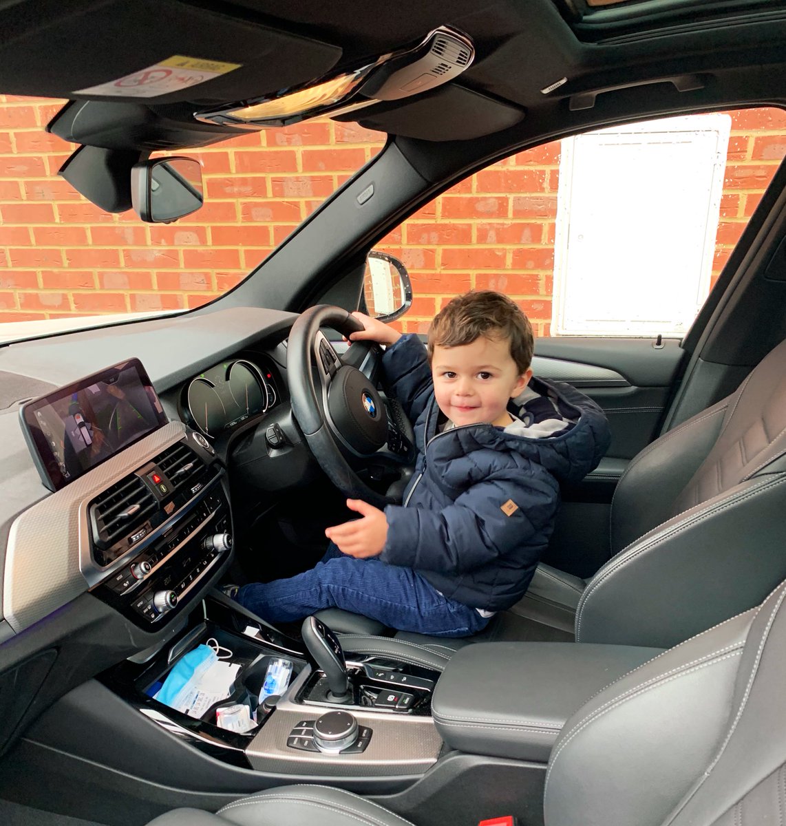 kate_hoult's tweet photo. When your 2 year old escapes his car seat and climbs through to the drivers seat and won’t get out 🙄😬😥 #ToddlerLife #2under3 #kittjames #tantrumcentral #terribletwos https://t.co/zJraJgaJ1n