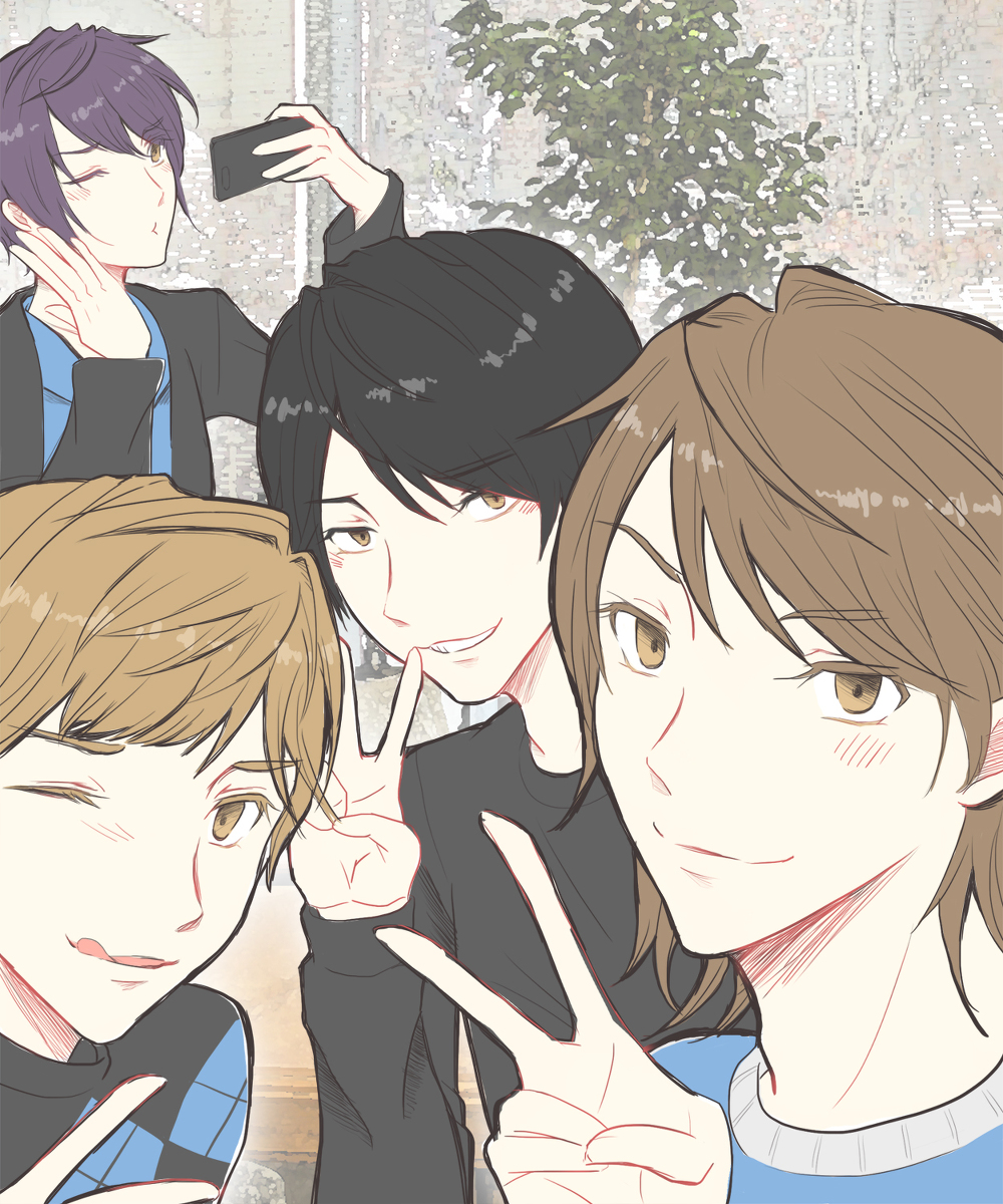 MuramuraSakicha's tweet photo. ROOT FIVE9周年おめでとう！ #ROOTFIVE #ぽこた #みーちゃん #けったろ #koma'n #√5 #ルートファイブ #ニコニコ歌い手 https://t.co/uVwxLaBtSB https://t.co/J3eAz37usi