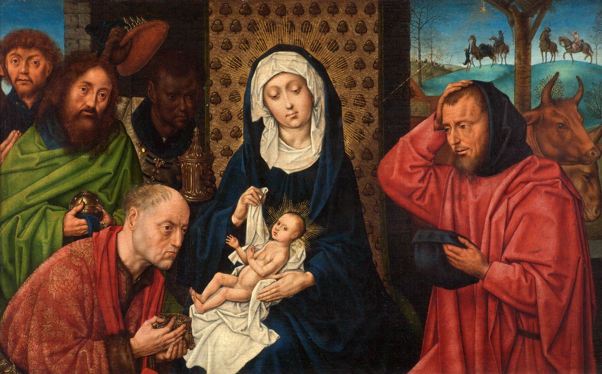 VictoriaArtBath's tweet photo. This week's video gets festive with one of the gallery's oldest paintings: The Adoration of the Magi ๐ผ #TopTenTreasures https://t.co/9An6mhAZ9N https://t.co/S7gYQy3uhX
