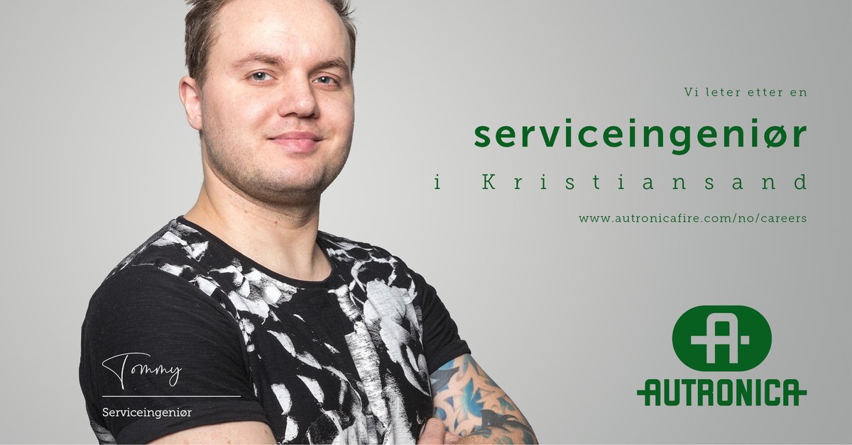 AutronicaFS's tweet image. Vår serviceavdeling styrker teamet i Kristiansand, og søker etter en serviceingeniør som vil være med på laget. Vi betjener kunder innenfor branndeteksjon og –varsling i hele regionen.

Les mer: bit.ly/3qTB27d

#nulltapavliv #nyjobb #brannsikkerhet #smartteknologi