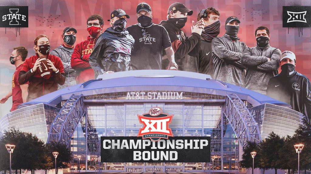 ‼️CHAMPIONSHIP WEEK‼️ Let the packing for the Big 12 Title begin!! Rock ‘Em Sock ‘Em 🌪🏈