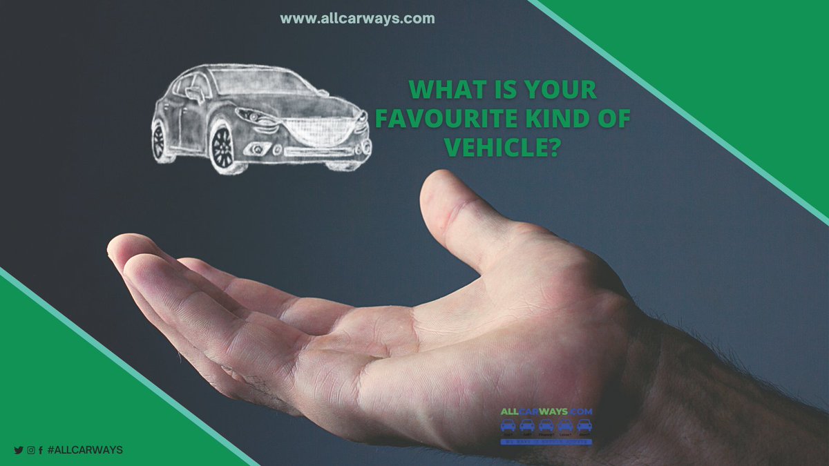 allcarways's tweet photo. There are a lot of awesome vehicles out there and we want to hear your choice.

What is your favourite kind of vehicle?

#usedcars #usedcarsforsale #usedcarsales #usedcarcompany https://t.co/1VPmJO7U9D