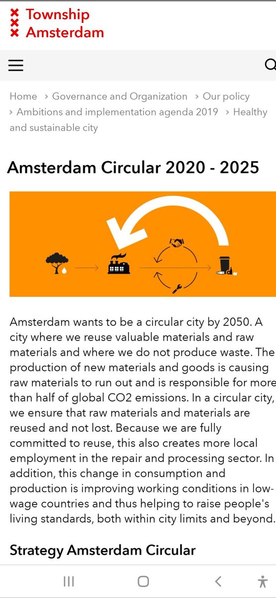 Amsterdam as an example. Circular economy. C40 Thriving Cities Initiative. Green communism. https://amsterdamdonutcoalitie.nl/ thx  @WillemsEugene