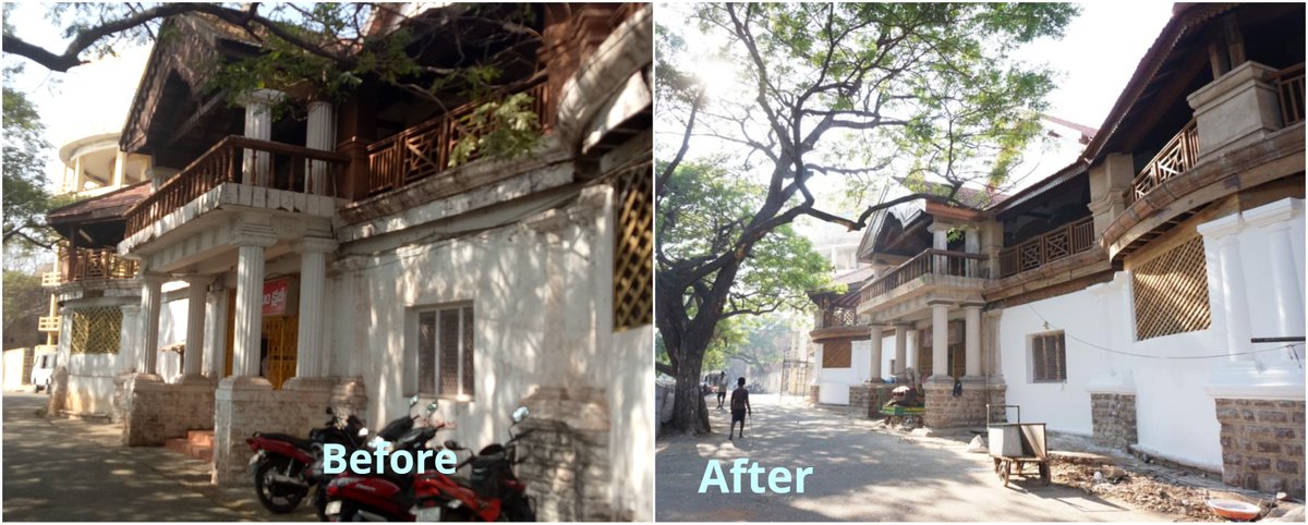 GVMC_VISAKHA's tweet photo. Historic and Heritage sites, Town Hall and Old Municipal Office has been renovated under Smart City Mission by GVMC.
#SmartCity 
#TransformingIndia 
#VizagSmartCity
#SmartCityMission https://t.co/i8k41cBjus