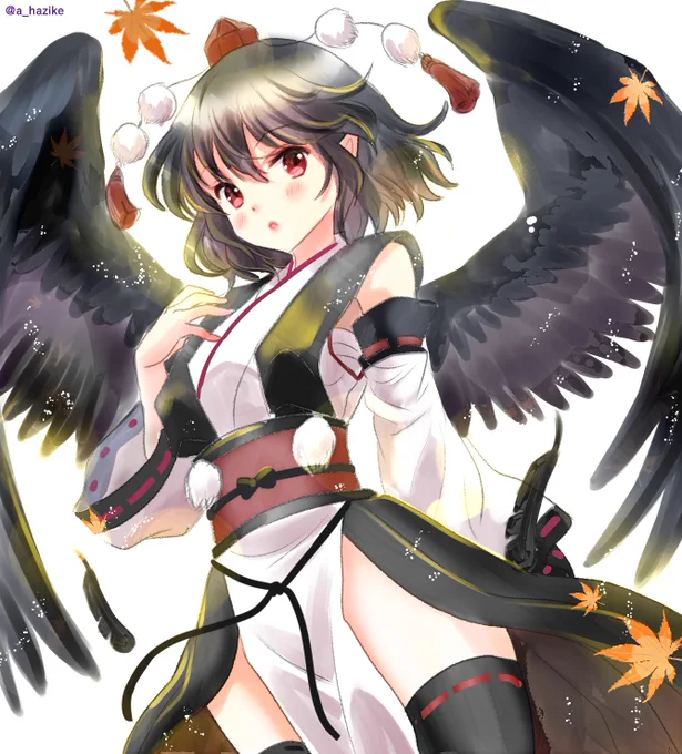 #深夜の真剣お絵描き60分一本勝負 天狗装束あやや (+20分) 