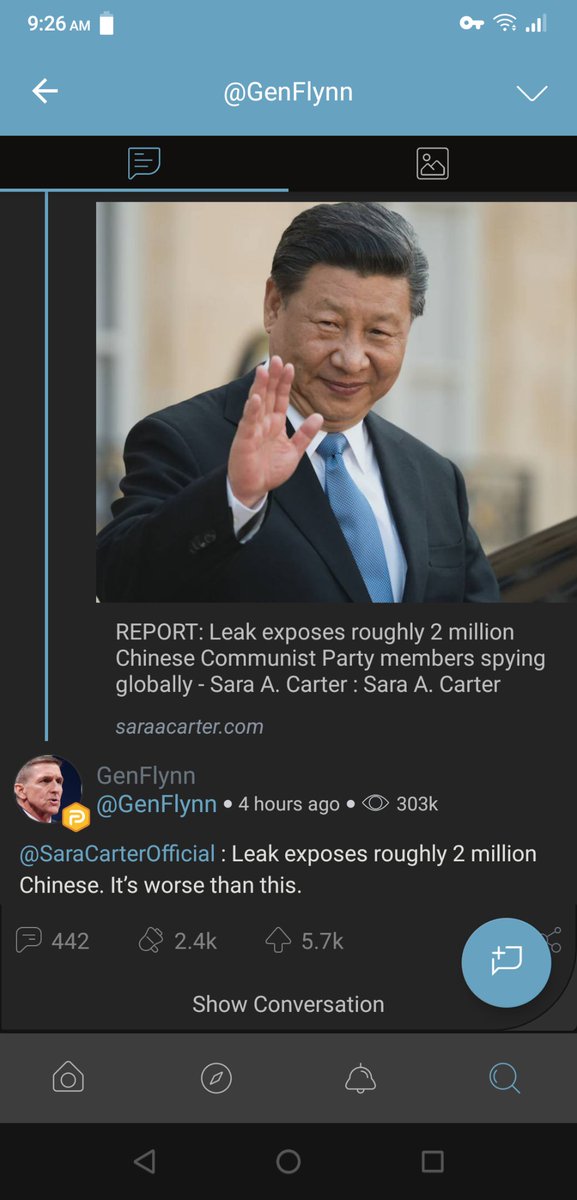 On Parler,  @GenFlynn weighs in on the CCP Shanghai leakCCP Shanghai File (English) https://gofile.io/d/Jo8W92&nbsp;