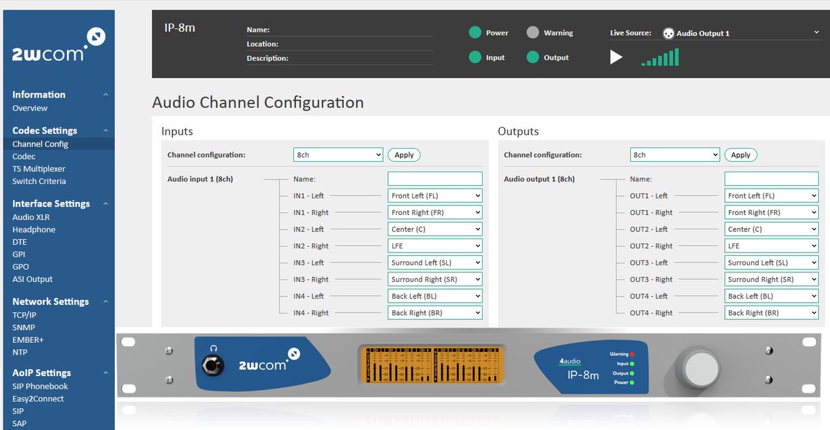 2wcom Systems GmbH - Professional broadcast products