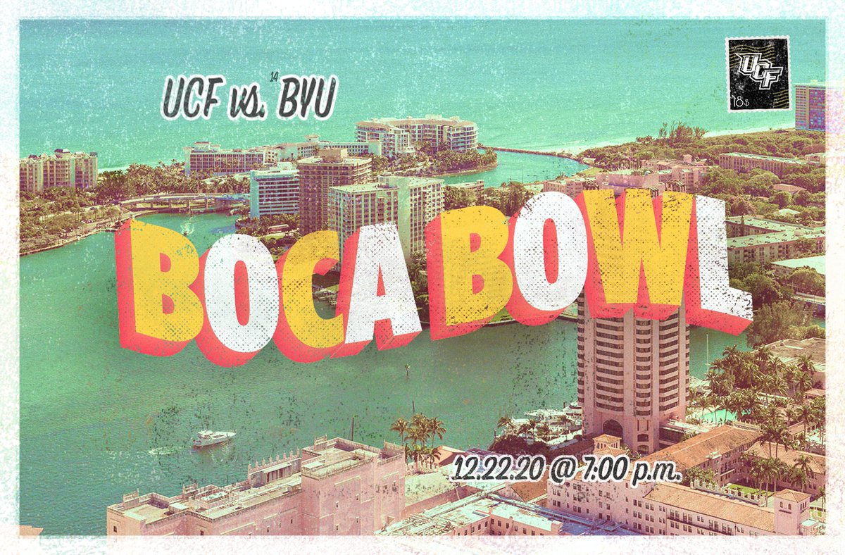 UCF_Football's tweet image. The bowl matchup you didn't know you needed.

Knights vs. Cougars in Boca 😎🤙🌴