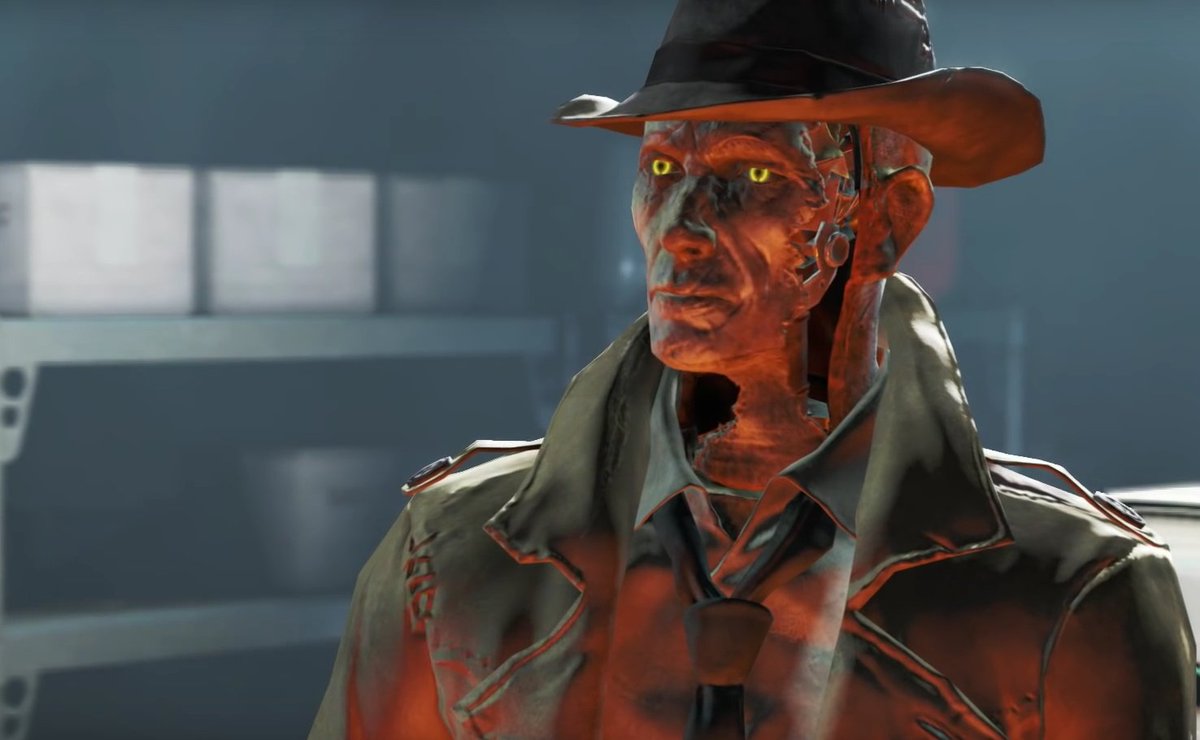 That time when you fell for a character who can't be romanced. Whyyyy  #ripperdoc #cyberpunk2077 #nickvalentine #fallout4