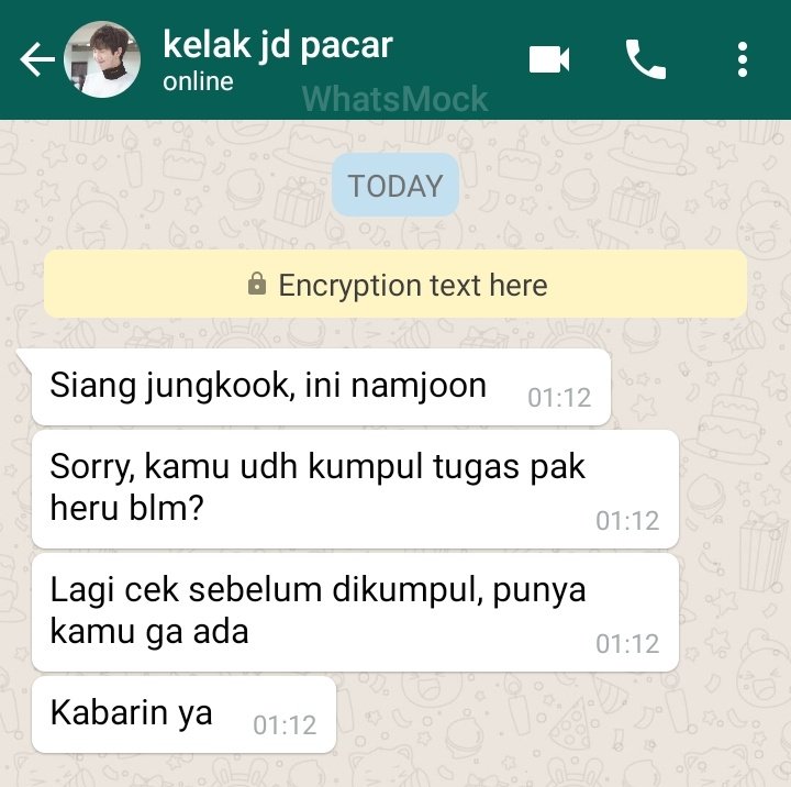 lachaery's tweet photo. Namkook AU [bahasa]

"Siang Jungkook, ini Namjoon."

Tentang jungkook yg merencanakan bulan madu saat Namjoon baru saja menagih tugasnya. Ya, Jungkook senaif dan sesuka itu pada Namjoon https://t.co/3QzEBeu5ne