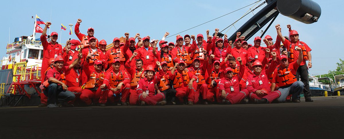 DelysGuillen's tweet photo. Mi reconocimiento y admiración a los compañeros trabajadores petroleros, que hoy 14DIC celebran su día. Rendimos homenaje a los líderes de la "Huelga de 1936" que abrió camino para los derechos laborales y políticos de la fuerza laboral petrolera. #PdVSA #Venezuela #MinPet https://t.co/VFKodXL3JD