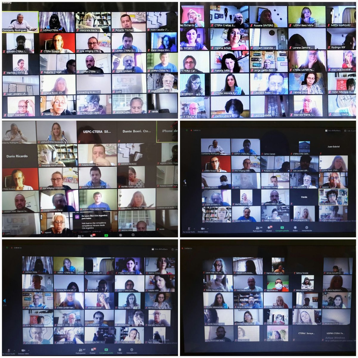 fabianchilipank's tweet photo. UDPM CTERA ..ahora participando del encuentro virtual de cierre del Comité regional de la IEAL "desafíos en América Latina después de la pandemia" ..vamos por más y mejor educación
@grillo141 @cjdechat @robertoadrian82 @CristinaFretes4 @BurtnikClaudia @Marcos42866602 @CpMonik https://t.co/UiNLCoTlXg