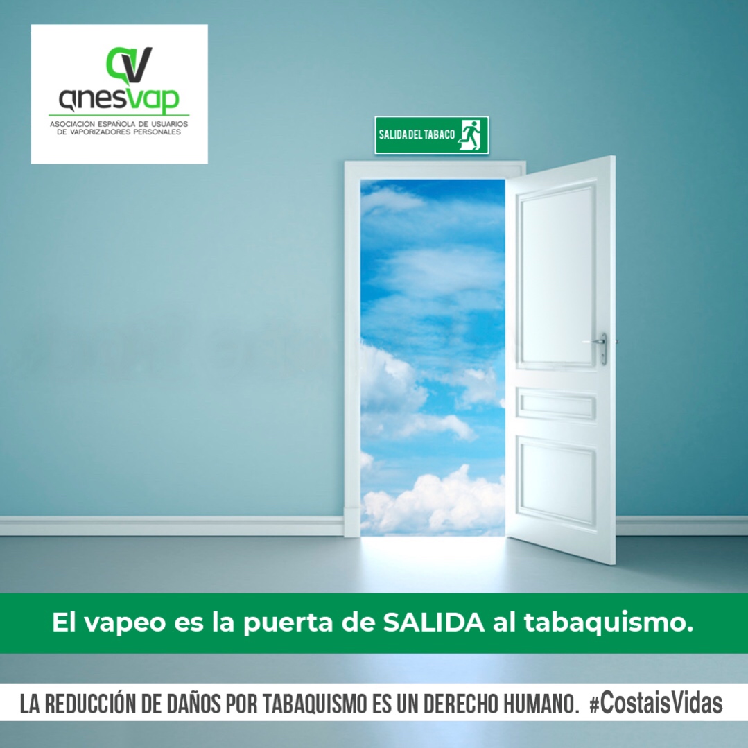 MasVapor_Nathan's tweet photo. #COSTAISVIDAS #sanidadgobRdDT
@sanidadgob @SaludPublicaES @salvadorilla @paparicio3 
El VAPEO es la puerta de SALIDA del tabaquismo, NO de entrada. Vuestras técnicas de manipulación son nefastas, y juegan con la vida de MILLONES de fumadores. https://t.co/284oKwt7wy