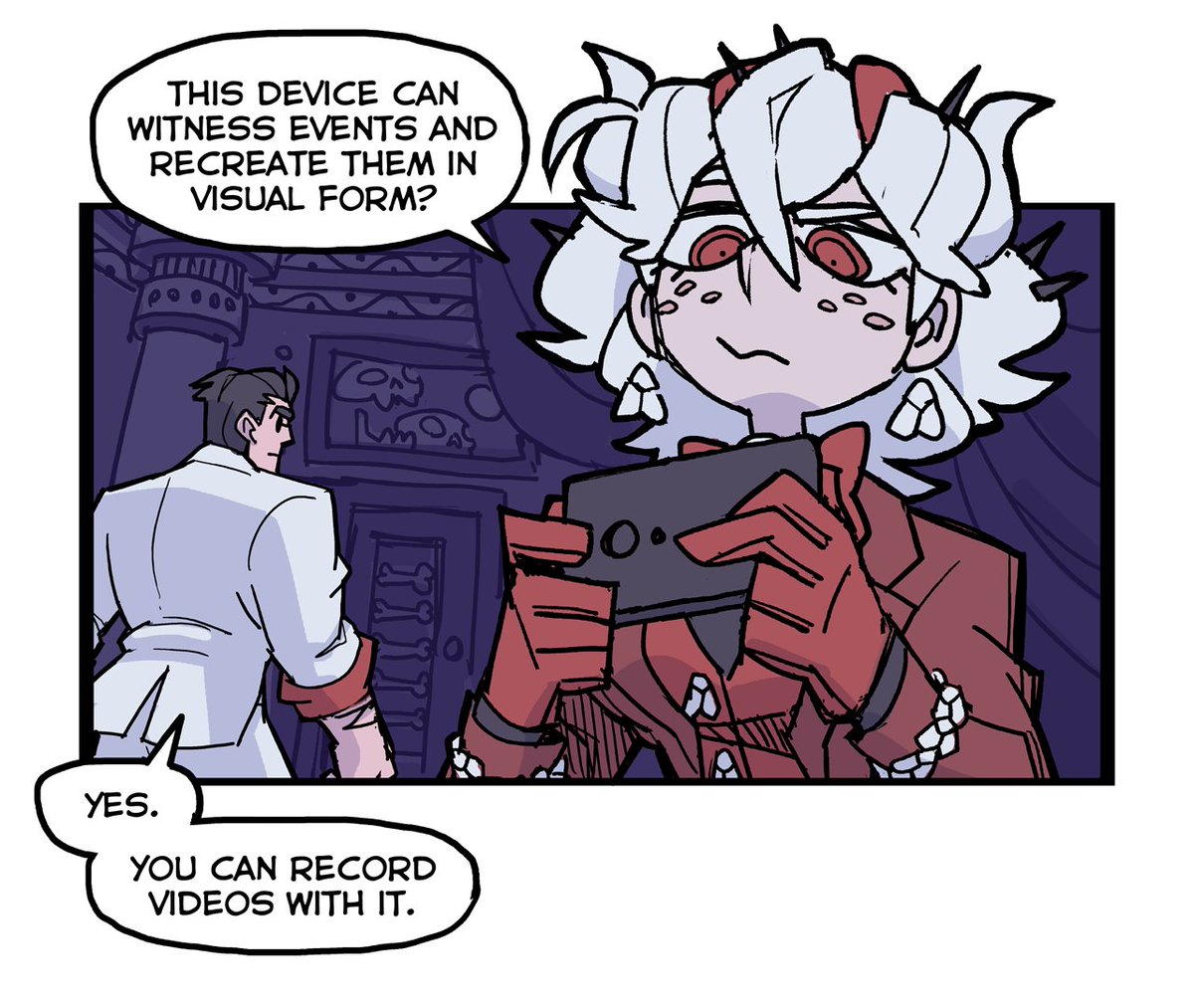 abyssal exile makes you seek the weirdest hobbies. 