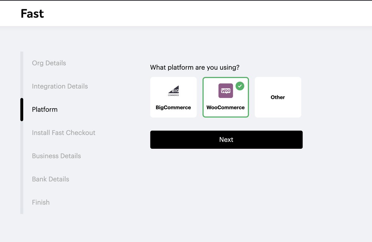 domm's tweet photo. from today, every single @WooCommerce store can now install 1-click checkout in minutes, so their customers can checkout in seconds 🚀

compared to yesterday, that increases @fast' addressable market by over 2,500% https://t.co/wrqkUnAQVw