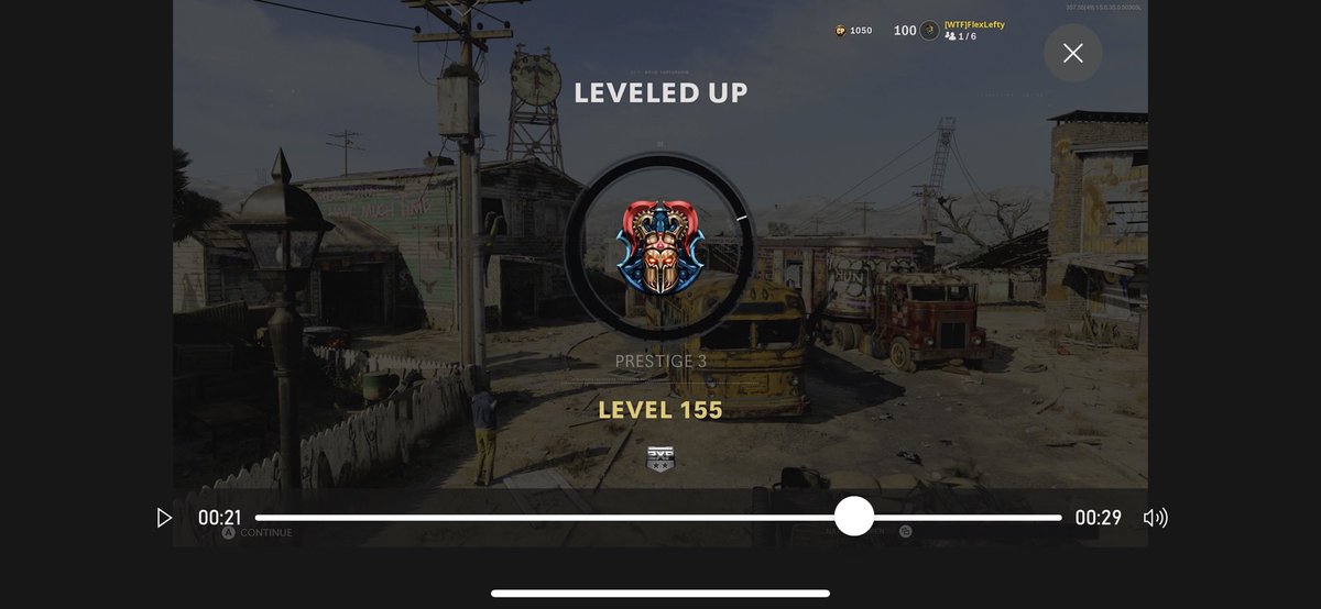FlexLefty's tweet photo. @PrestigeIsKey Wasn’t sure how to message you directly but do you know anything about this or am I the only one getting this glitch after every game? @PrestigeIsKey https://t.co/uhiYcJD3yM