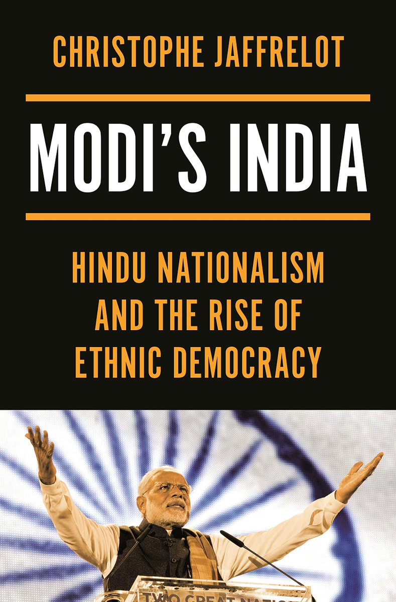 The introduction also discusses  @jaffrelotc ’s concept of “ethnic democracy” and the inflation of comparisons between  #fascism and  #Modi ‘s regime.  https://journals.openedition.org/samaj/6982 